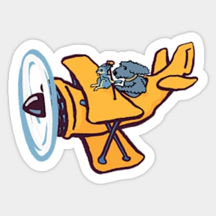 Flying dogs Sticker